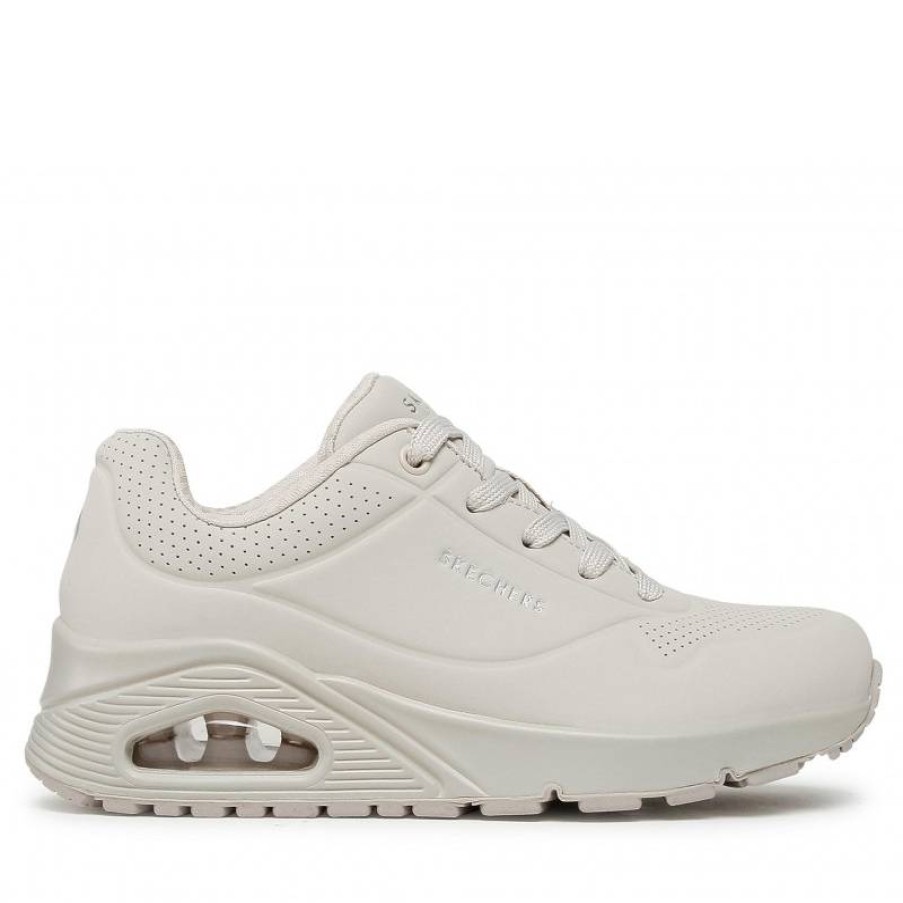 Sneakers Skechers  | Sneaker Uno Stand 73690 Bianco