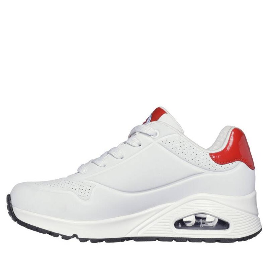 Sneakers Skechers  | Sneaker Uno Rolling Stones 177965 Bianco